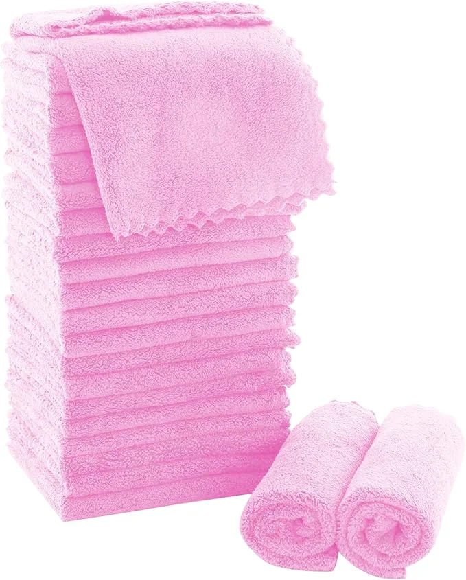 Genuine MOONQUEEN Ultra Soft Premium Washcloths Set Certified