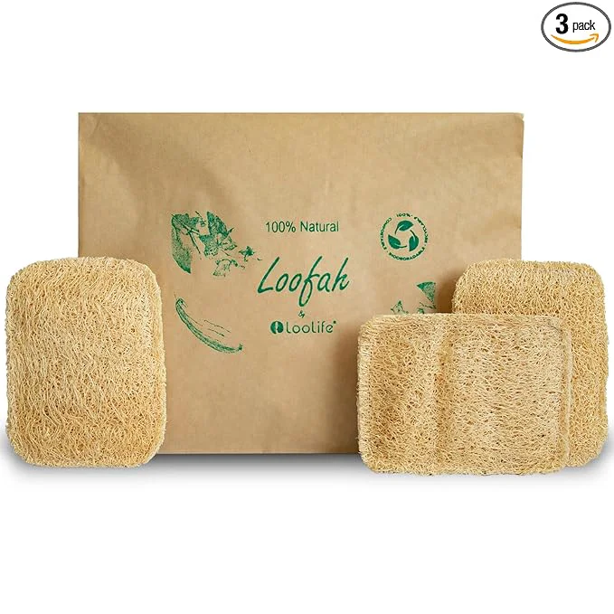 Convenient Natural Loofah Kitchen Sponge Advanced