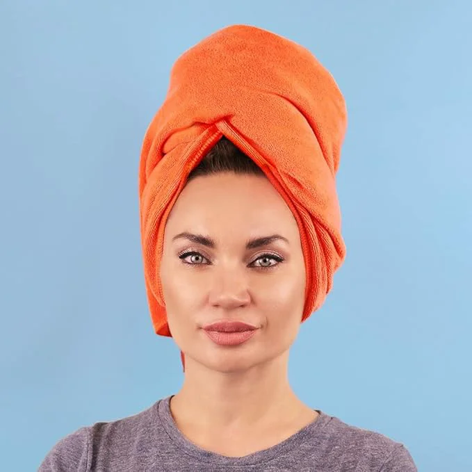 Exclusive Sleek'e Sleeke Microfiber Hair Drying Towel Healthy