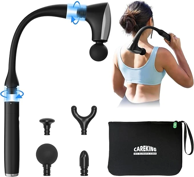 Enhanced 2-in-1 Detachable Muscle Massage Gun Deep Tissue Trendy