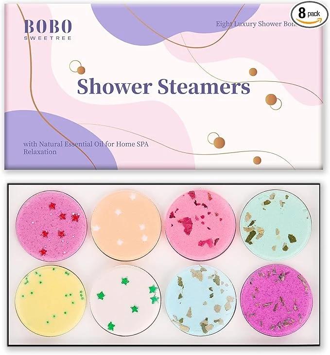 High-End Shower Steamers Aromatherapy for Women Shower Bombs Great Smell Innovative