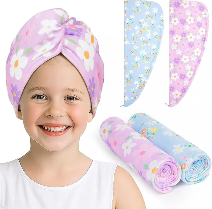 Stylish Unicorn Castle Microfiber Hair Towel Fashionable