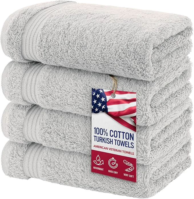 Premium Material American Veteran Towel Hand Towels Comfortable