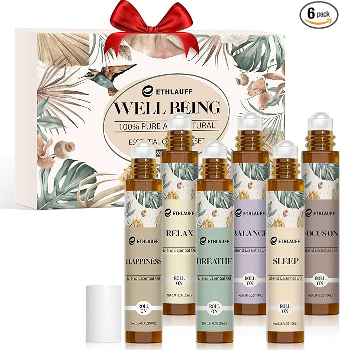 Exceptional Essential Oils Roll On Set Environmentally Friendly