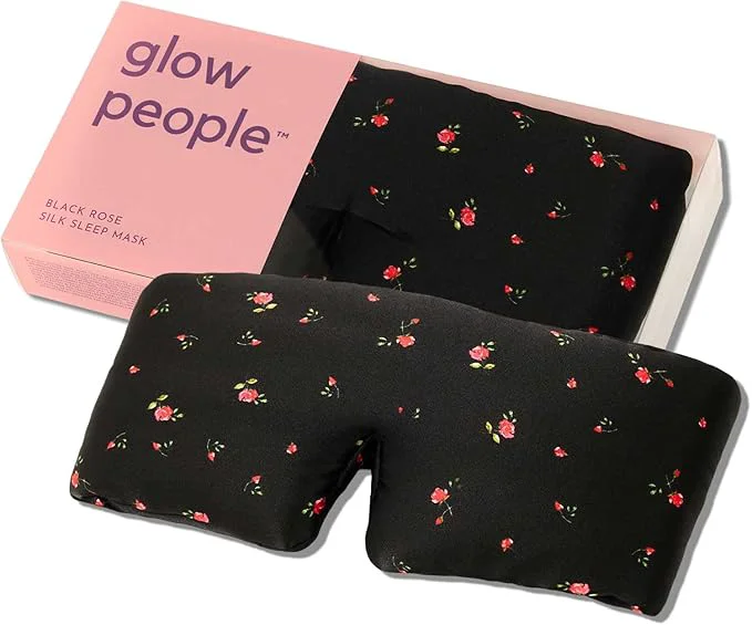 Excellent Glow People Silk Sleep Mask – Mulberry Silk Eye Mask Environmentally Friendly