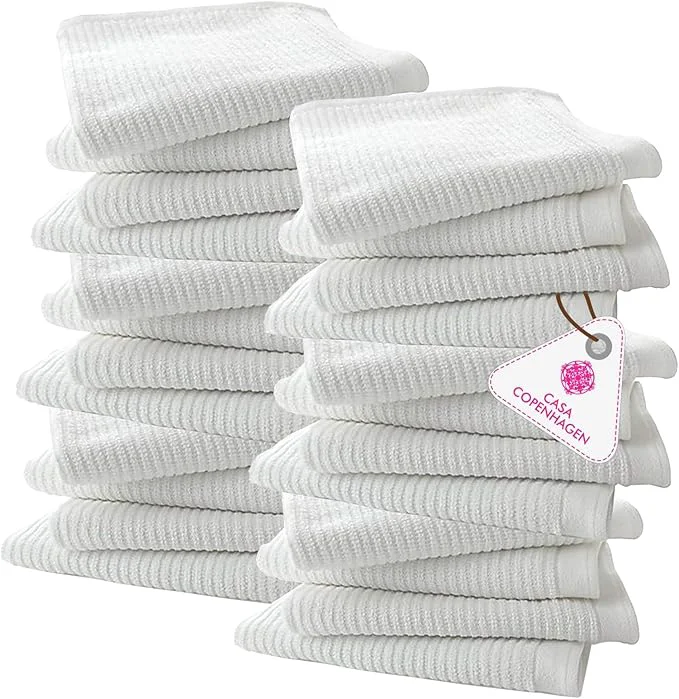 Smooth CASA COPENHAGEN Ribbed Bar Mop Towels Long-Lasting