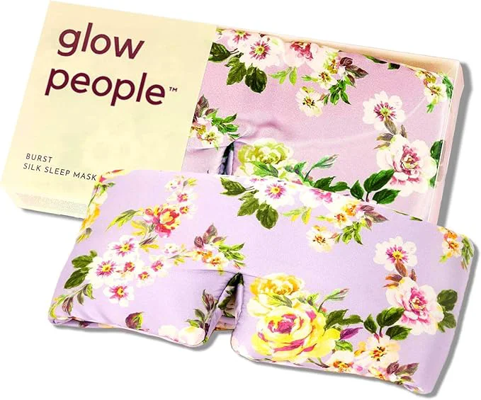 Prestigious Glow People Silk Sleep Mask – Mulberry Silk Eye Mask Green