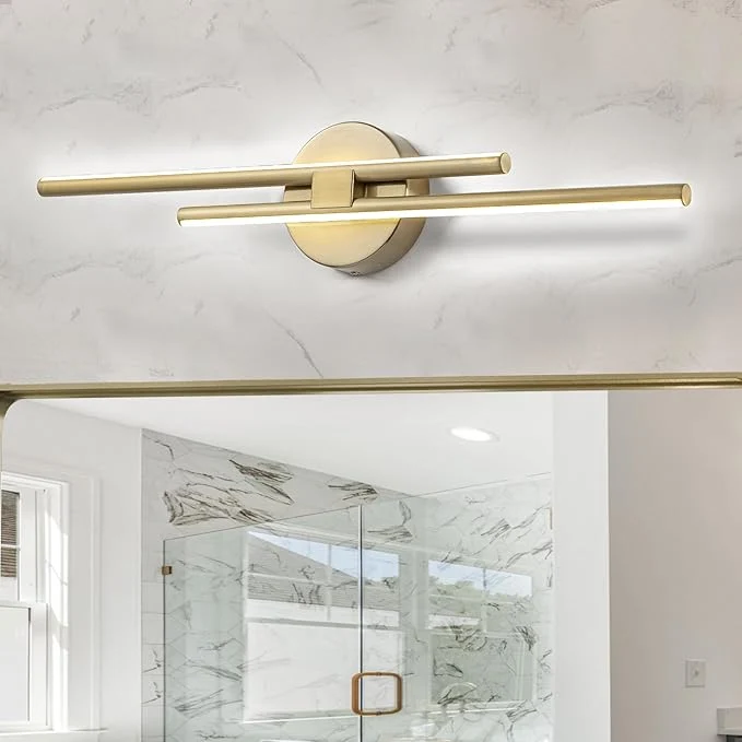 Powerful EDISLIVE Dimmable Modern LED Vanity Light Fixtures Bathroom Vanity Wall Lighting Next-Generation