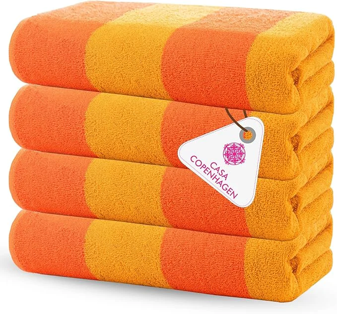 Innovative CASA COPENHAGEN Malibu Beach Towels Designed in Denmark Rough and Tough Dependable