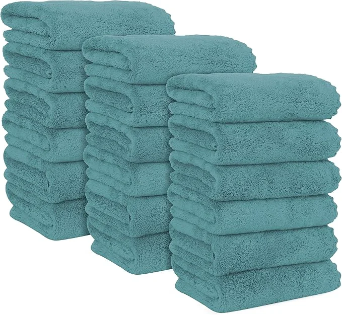 Lightweight MOONQUEEN 18 Pack Premium Hand Towels World-Class