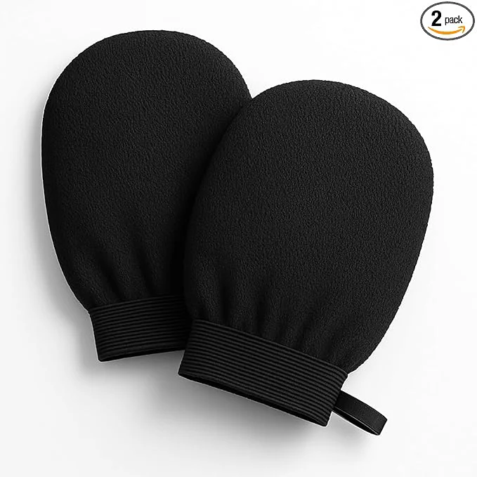 Relaxed GUARD MARINE Korean Exfoliating Mitts – Kessa Gloves Inspired by Trendy