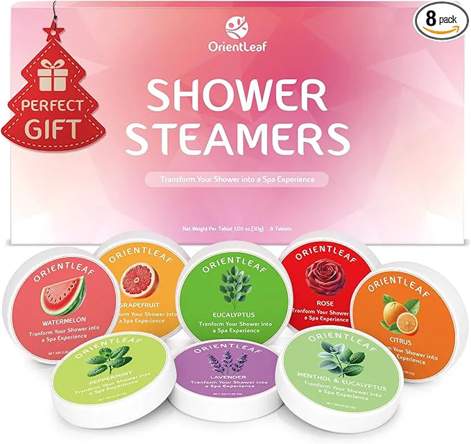 Fast ORIENTLEAF Shower Steamers Aromatherapy Self Care Birthday Gifts Outstanding