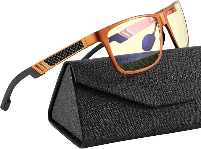 Original Design ANYLUV Blue Light Blocking Glasses Men Computer Gaming Glasses Lightweight Sustainable