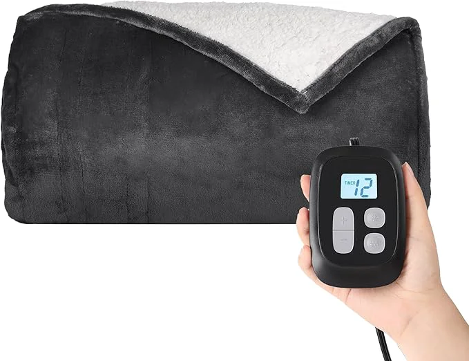 Certified Heated Blanket Electric Blanket Queen Size 84''x90'' Verified