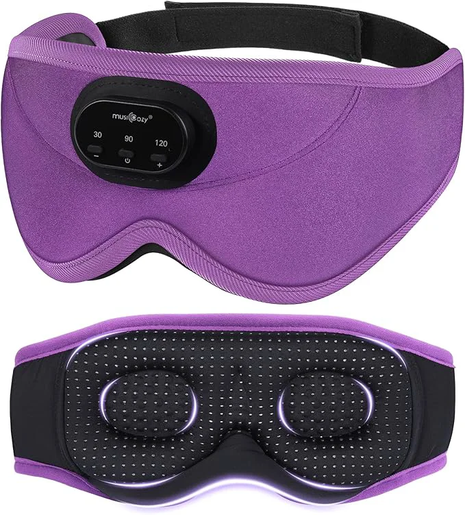 Efficient MUSICOZY 3D Bluetooth Sleep Mask Classic