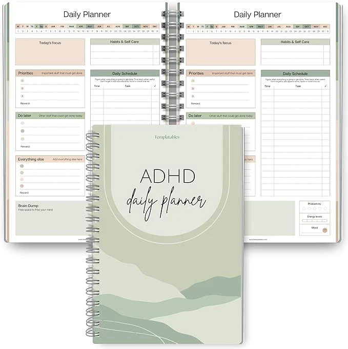 Effective ADHD Daily Planner for Neurodivergent Adults Outstanding