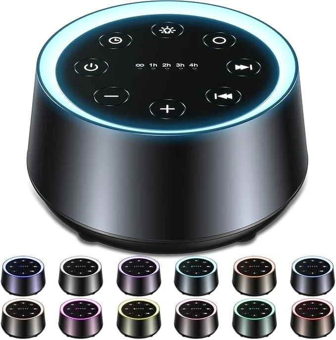 Healthy EasyHome Sleep Sound Machine White Noise Machines Easy-to-Use