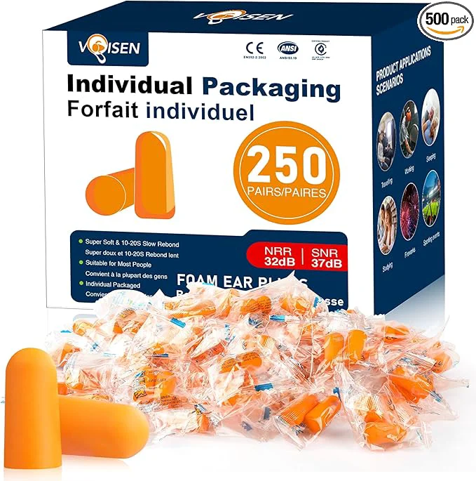 Optimized VOISEN Ear Plugs Solid