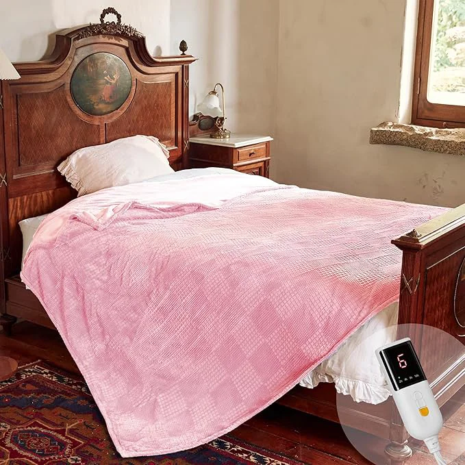 Easy-to-Use Electric Blanket Twin Size 62''X84'' Trendy