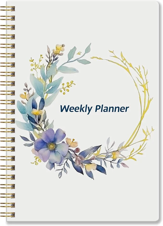 Functional Undated Weekly Planner- Weekly Goals Notebook A5 To Do List Planner Habit Consistent