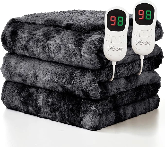 Practical Homemate Electric Heated Blanket Queen Size Fine Crafted