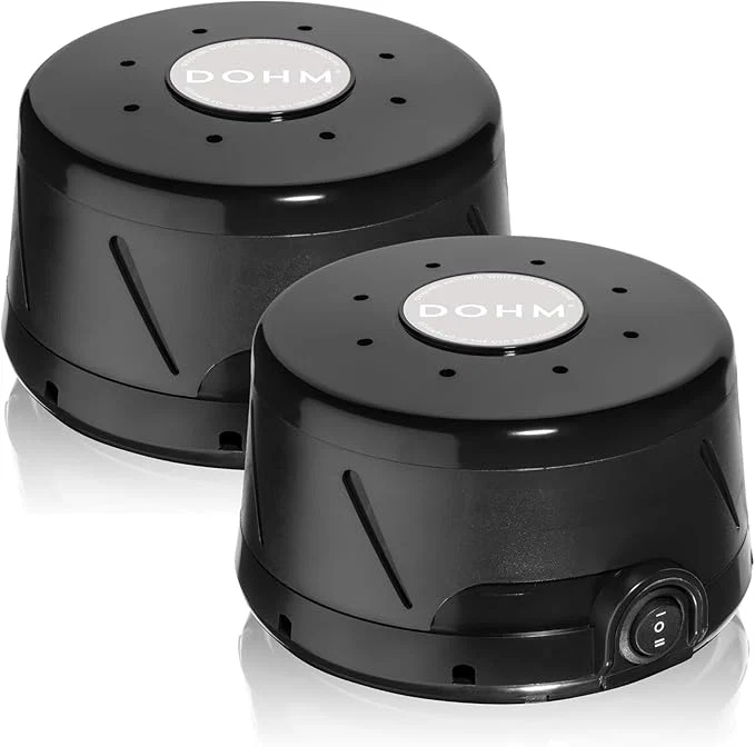 Secure Yogasleep Dohm Classic 2-Pack Black The White Noise Machine Fashionable