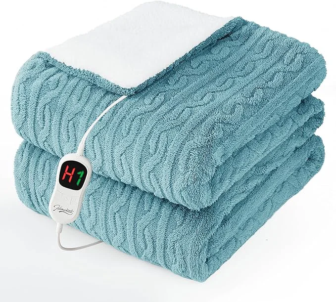 Stylish Homemate Electric Heated Blanket Full Size Selected