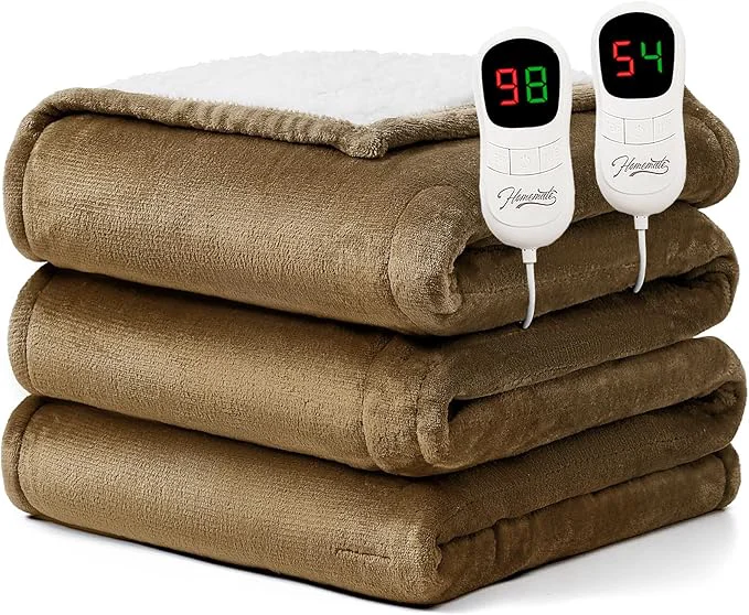World-Class Homemate Electric Heated Blanket King Size Optimized