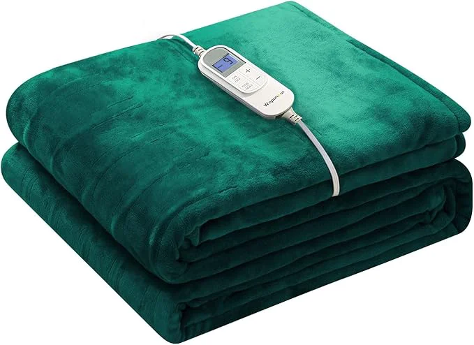 Efficient Wapaneus Heated Blanket Electric Throw 72 x 84 Full Size High-Grade