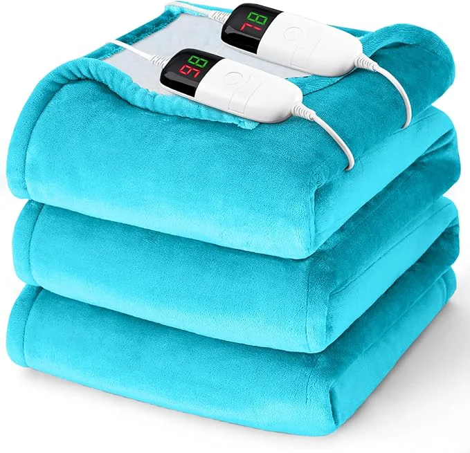 Secure Heated Electric Blanket Queen Size Innovative