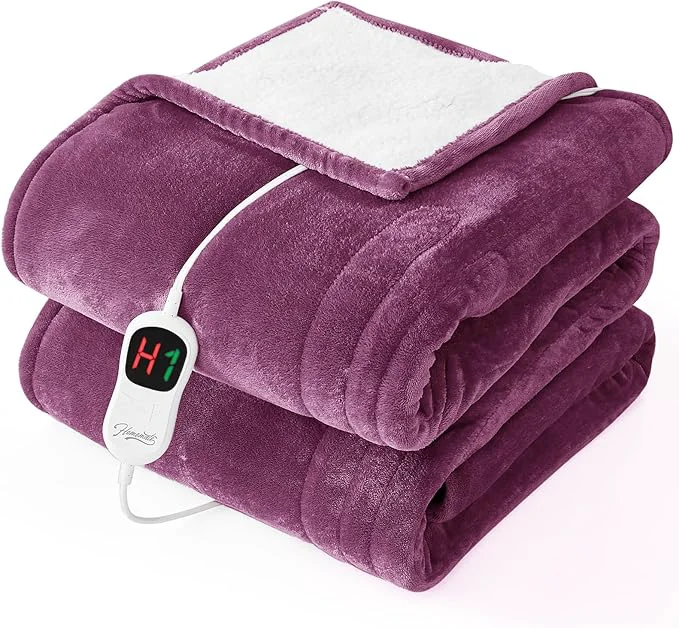 Sustainable Homemate Electric Heated Blanket Full Size Premium