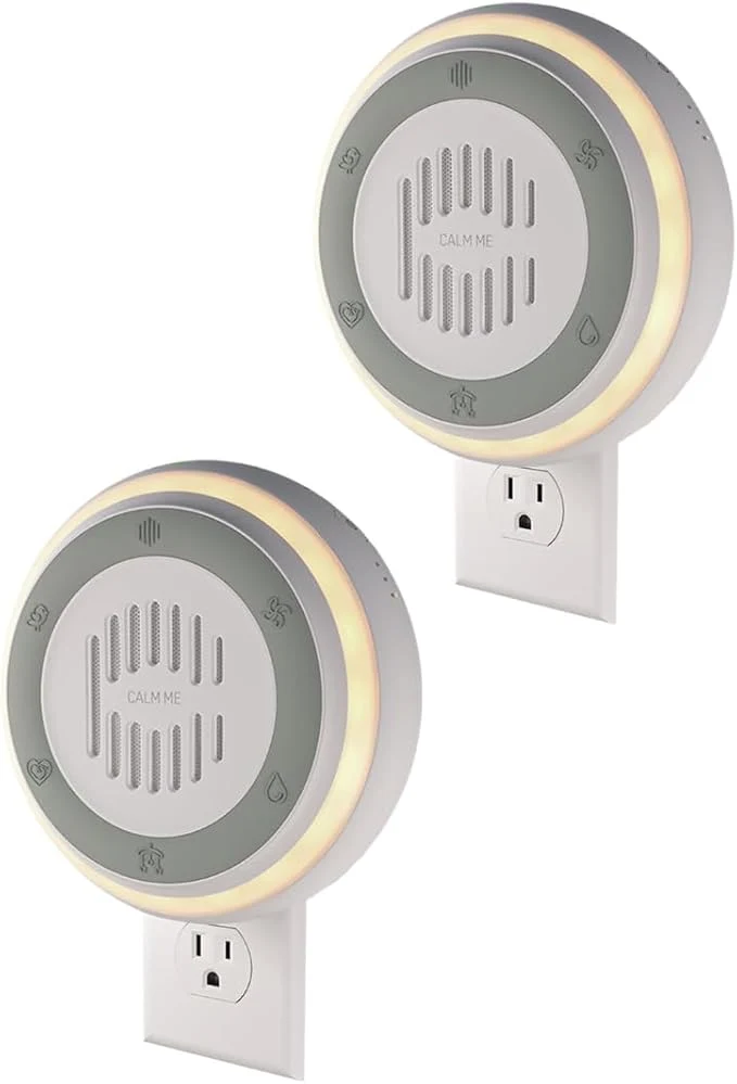 Fashionable 2-Pack Calm Me White Noise Sound Machine Organic