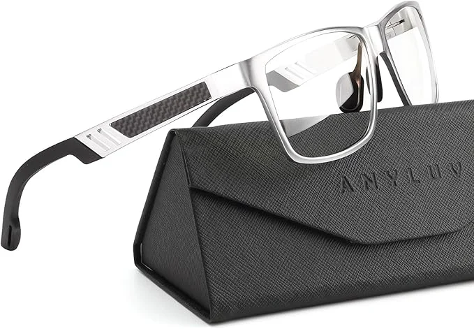 High-Performance ANYLUV Blue Light Blocking Glasses Men Computer Gaming Glasses Lightweight Next-Generation
