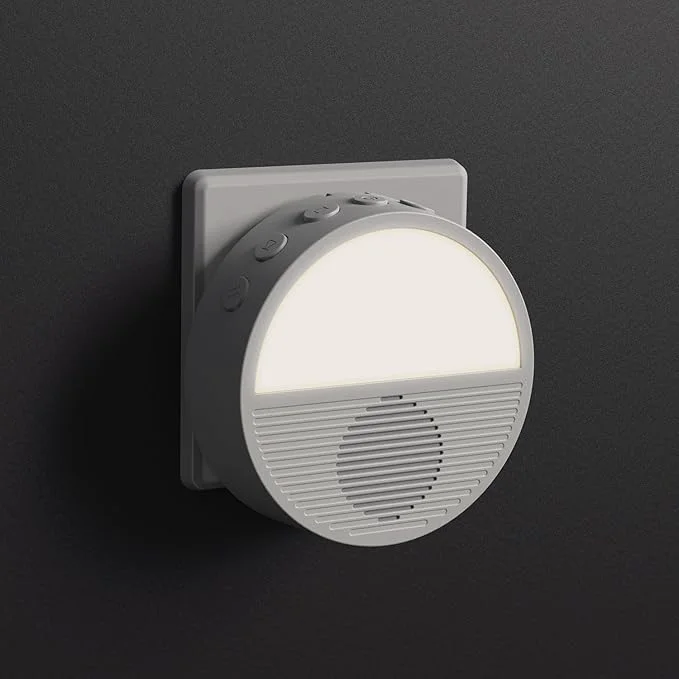 Fashionable Wall Plug in White Noise Sound Machine Luxury