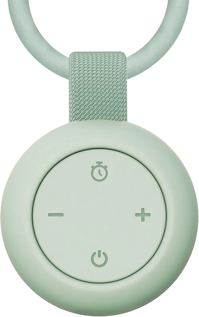 Powerful Portable Baby Sound Machine 15 Hours Battery Life Registry Gift Clips on Baby High-Grade