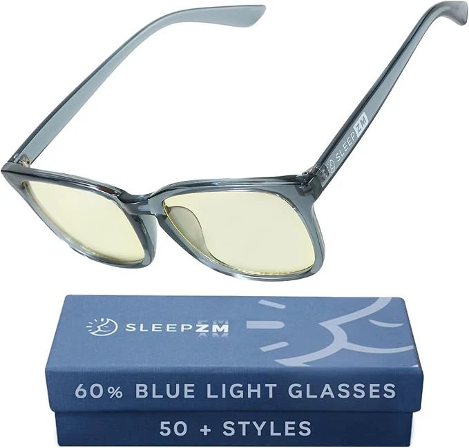 Trusted Sleep ZM Blue Light Blocking Light Sensitivity Glasses Functional