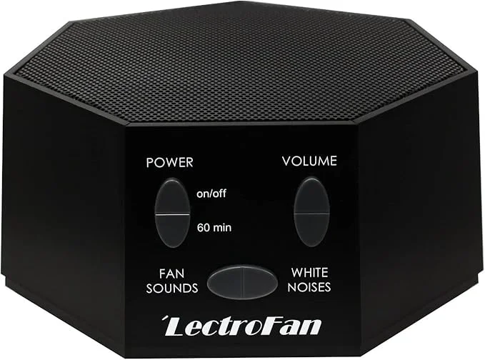 Premium Adaptive Sound Technologies LectroFan Classic White Noise Machine Certified