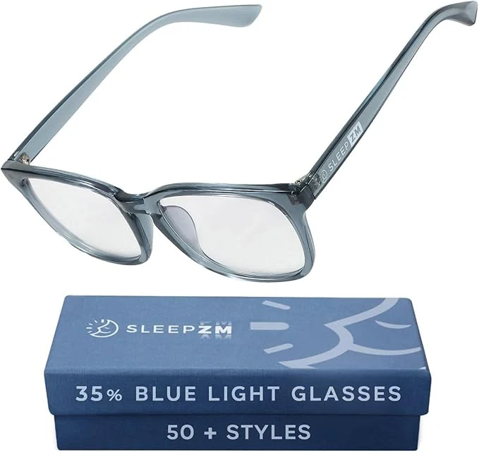 World-Class Sleep ZM Blue Light Blocking Light Sensitivity Glasses Eco-Friendly