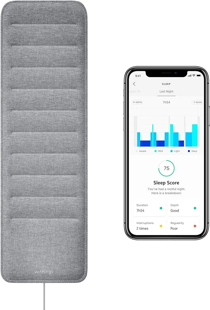 Advanced Withings Sleep - Sleep Tracking Pad Under The Mattress Exclusive