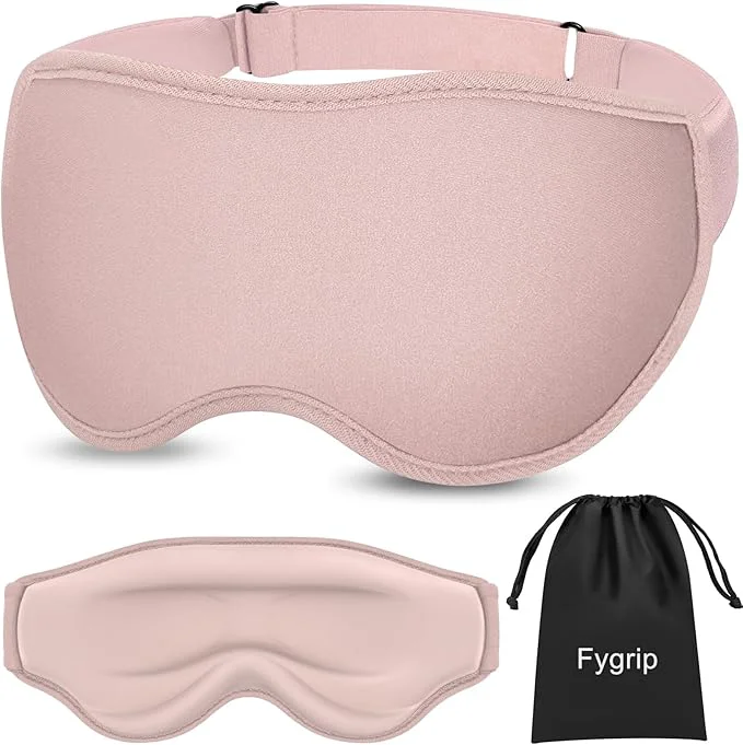Premium Material Fygrip 3D Eye Mask Sleep Mask for Men Women Pressure- Light Practical