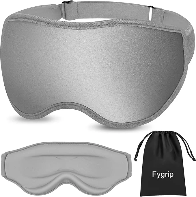 Fast Fygrip 3D Eye Mask Sleep Mask for Men Women Pressure- Light Smart