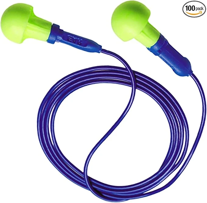 Quality 3M E-A-R Push-Ins Earplugs 318-1001 Poly Bag 100-Pair Versatile