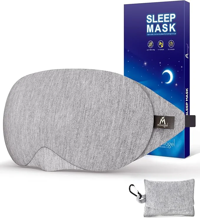 Verified Mavogel Cotton Sleep Eye Mask Detailed