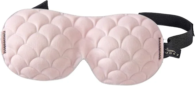 Elite Bucky Ultralight Comfortable Contoured Travel and Sleep Eye Mask One Size Fine Crafted