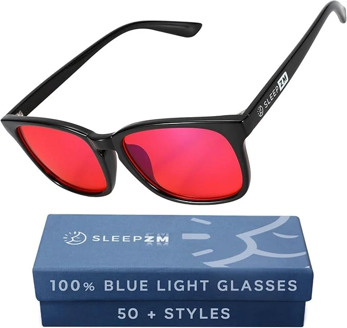 Organic Sleep ZM Blue Light Blocking Light Sensitivity Glasses High-End