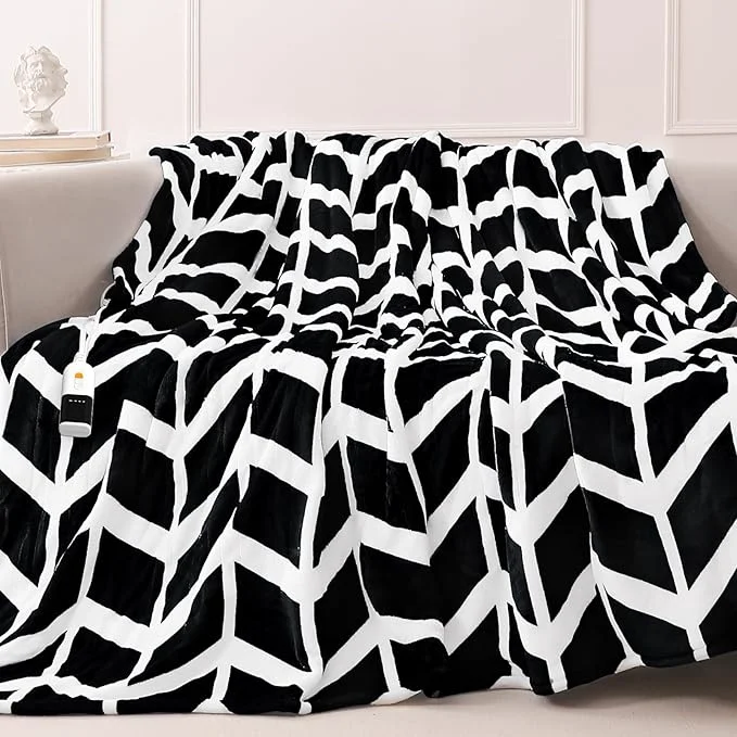 High-Grade VENTIMI Electric Blanket Heated Throw Fast Heating Blankets Casual