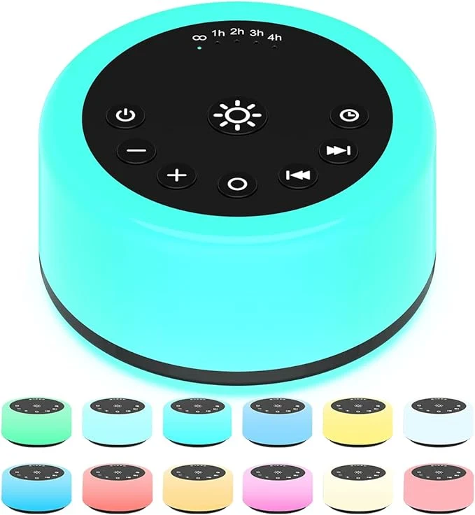 Modern Soother Sleep Sound Machine Night Light White Noise Machine Trendy