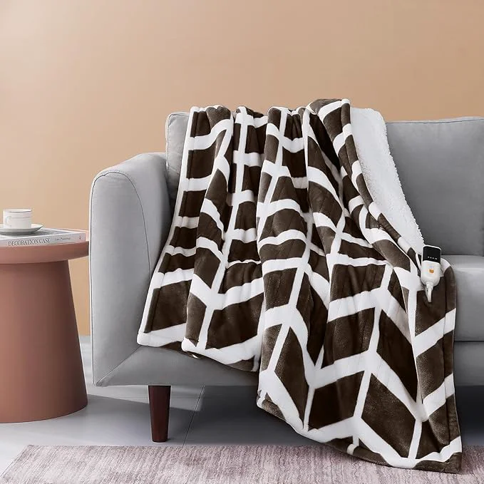 Responsible VENTIMI Electric Blanket Heated Throw Fast Heating Blankets Smart