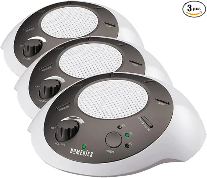 Professional Homedics SoundSleep White Noise Sound Machine Small Travel Sound Machine Luxury