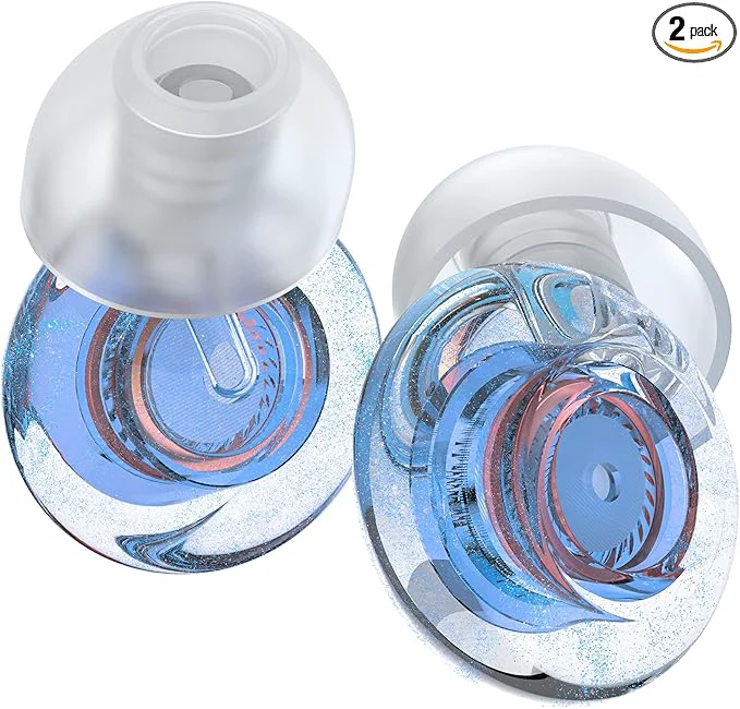 Selected Yawsoy Ear Plugs for Concerts 2 Pack High Fidelity Ear Plugs Reusable Clean